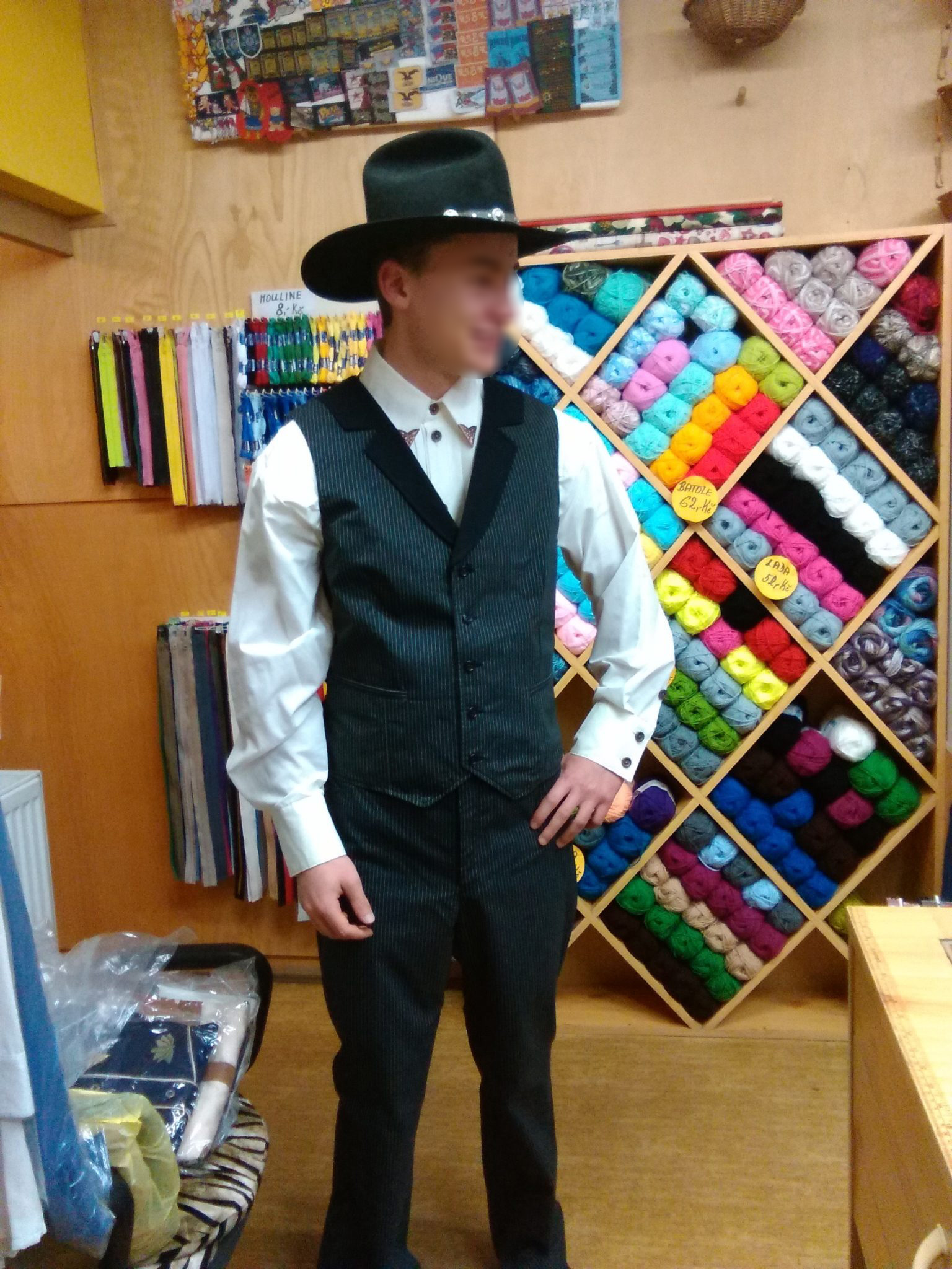 Šití westernového oblečení